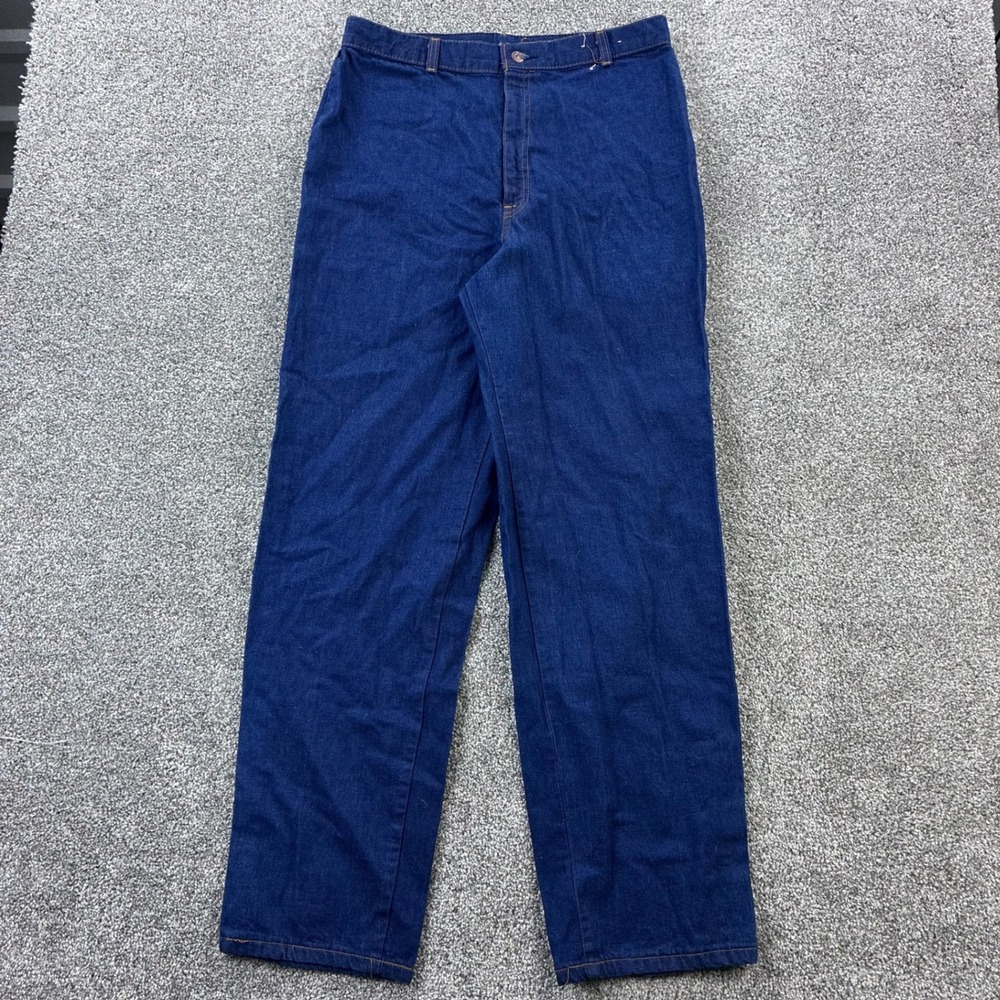 Vintage 80s Levi's Jeans Women's 16x32 Blue Dark Wash Denim Diamond High Waist